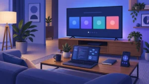 Tela personalizada na TV com Claude Code: como começar sem trocar o sistema